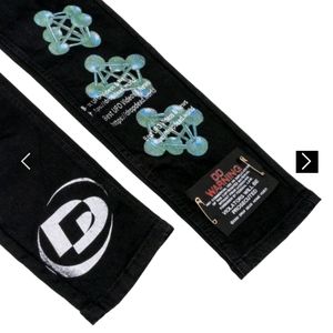 NWT! Dropdead- VCR Black Patch Mid Skinny Jeans